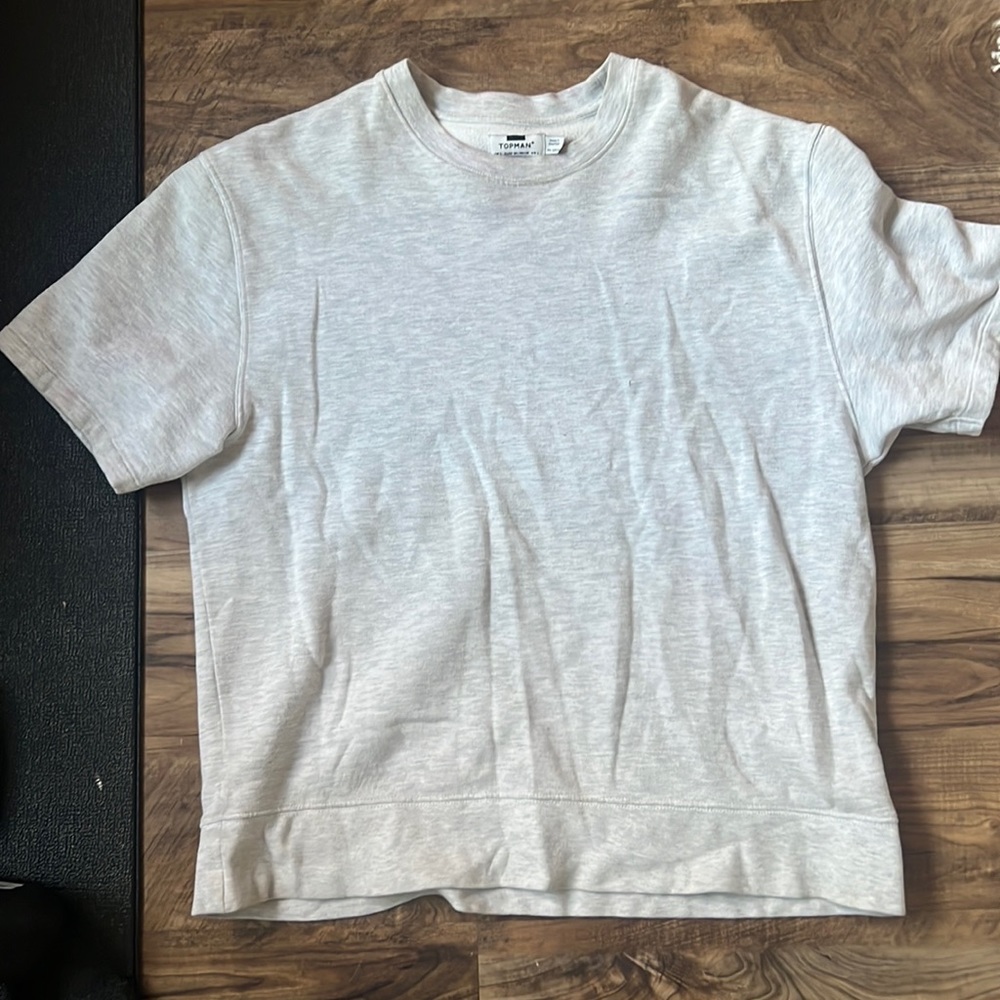 Topman crewneck short sleeve sweater